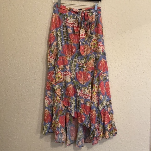 Matilda Jane new with tags day dreaming floral ruffle maxi skirt - Picture 3 of 8